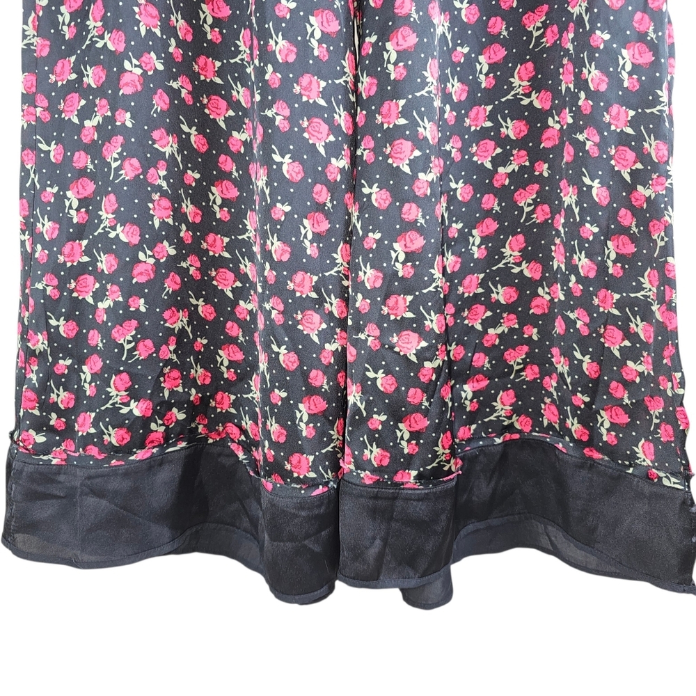 Intimately Free People Wide Leg Floral Sleep Pajama Pants In L NWOT - Picture 6 of 11